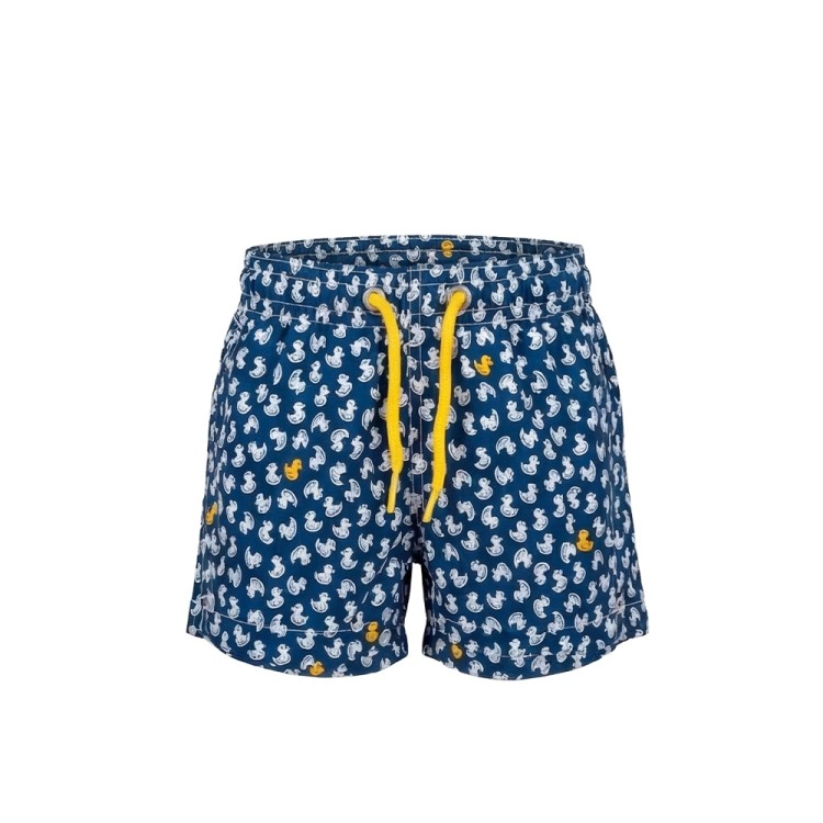 SAINT BARTH Boxer mare blu navy paperelle bambino