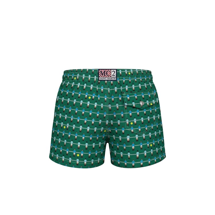 SAINT BARTH Boxer mare verde Football Game bambino