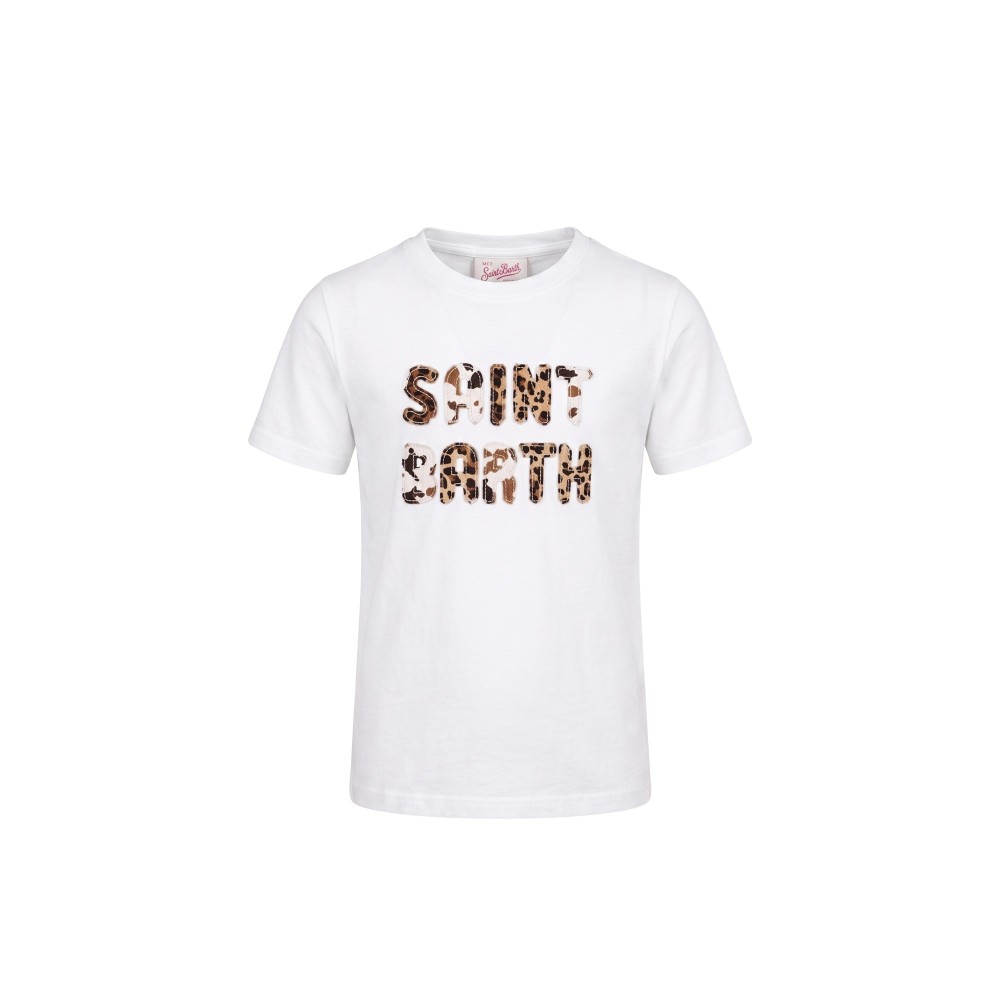 SAINT BARTH T-shirt bianca...