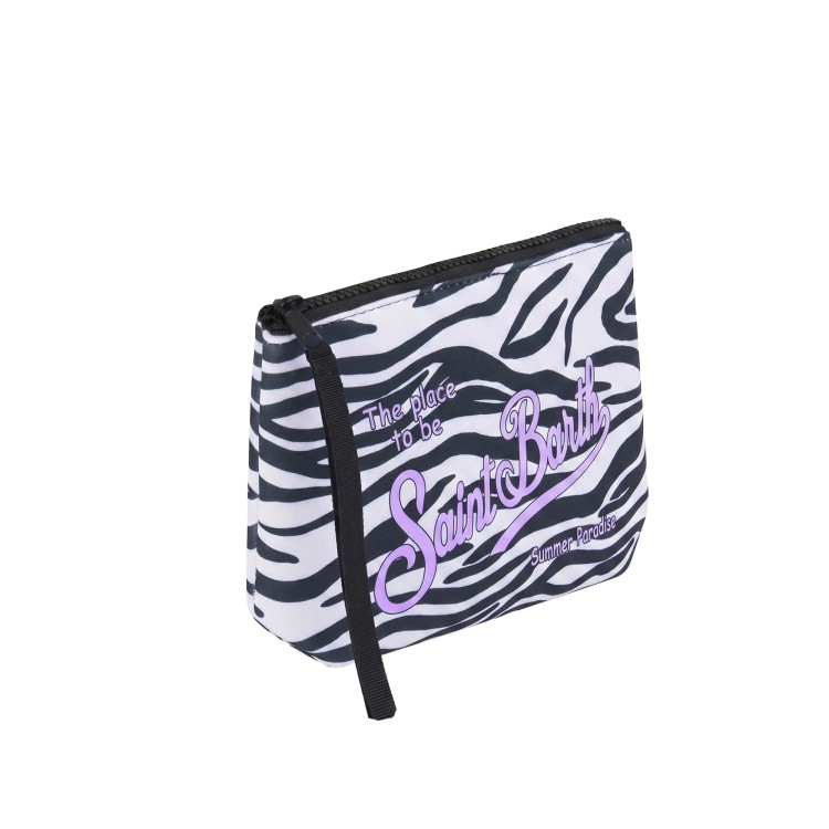SAINT BARTH Pochette zebrata bambina