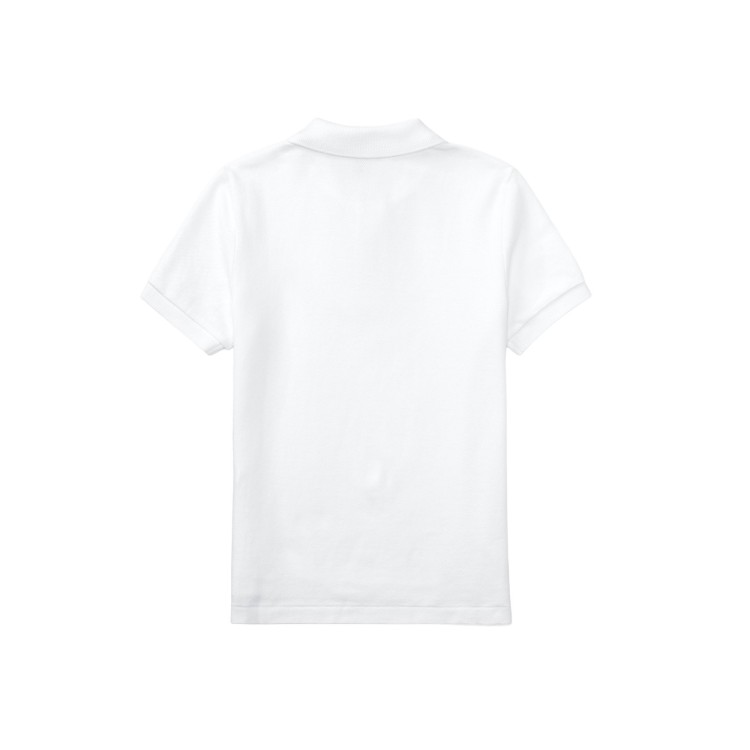 RALPH LAUREN Polo bianca in piqué bambino