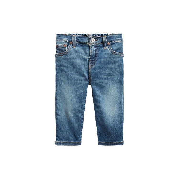 RALPH LAUREN Jeans elasticizzati slim neonato