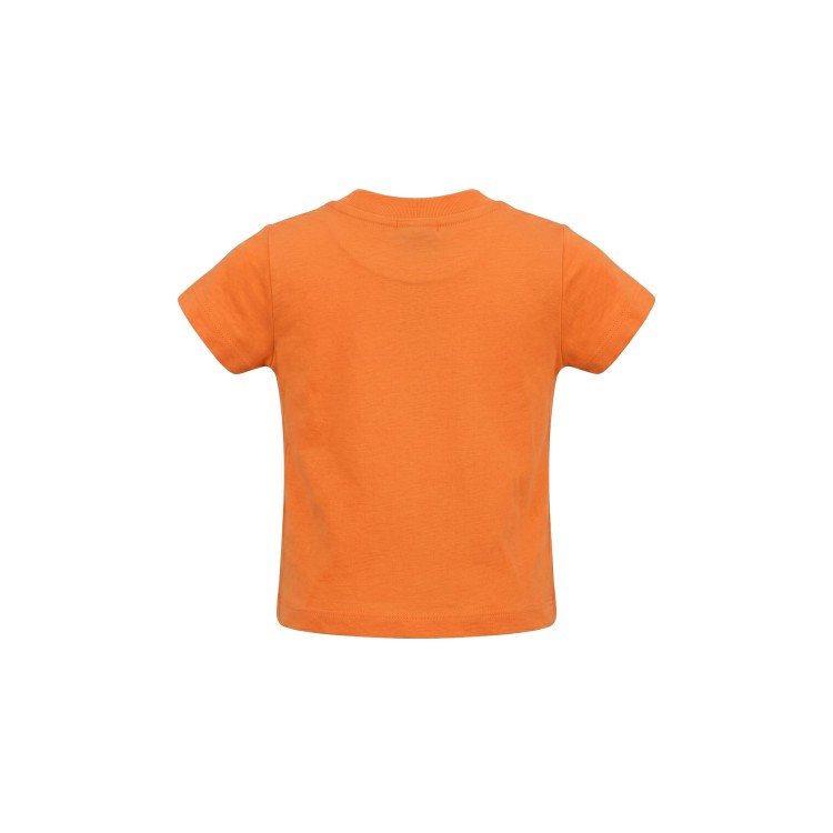 RALPH LAUREN T-shirt arancione neonato