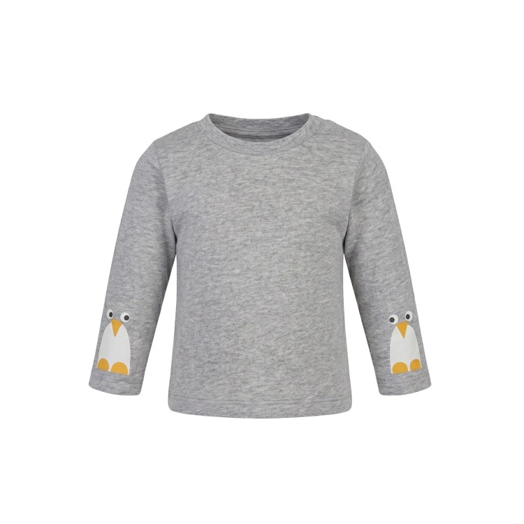 STELLA McCARTNEY T-shirt grigia neonato