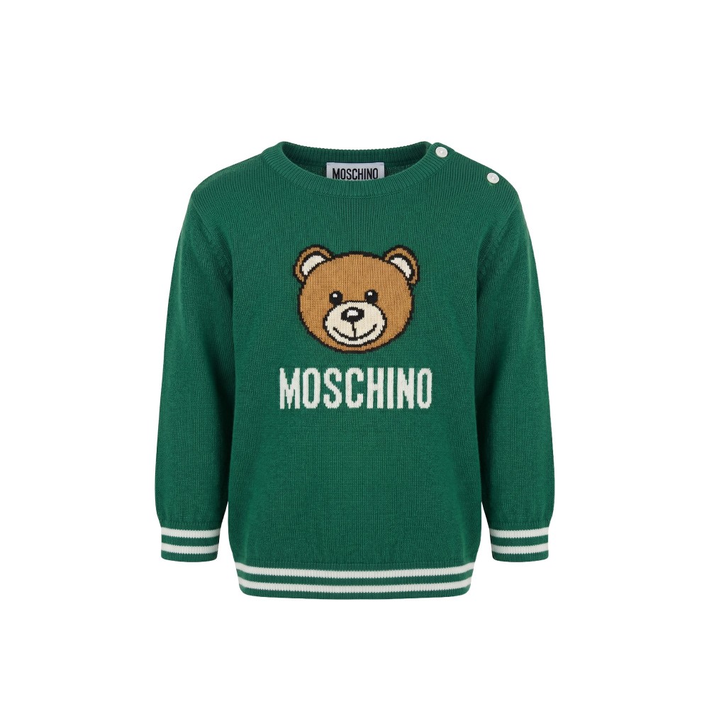 MOSCHINO Maglione verde...