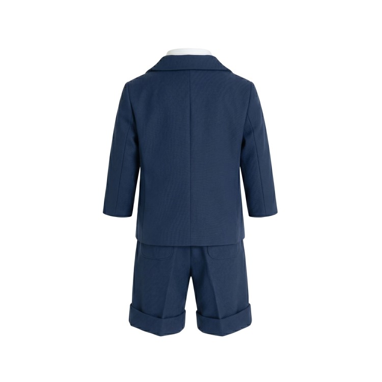 COLORI CHIARI Completo 4 pezzi blu neonato