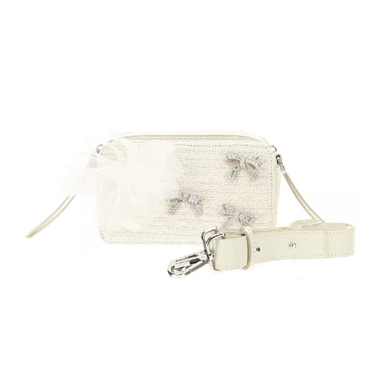 MONNALISA Borsa elegante bianca per bambina