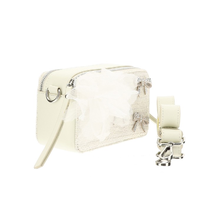 MONNALISA Borsa elegante bianca per bambina