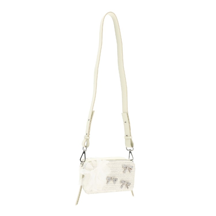MONNALISA Borsa elegante bianca per bambina
