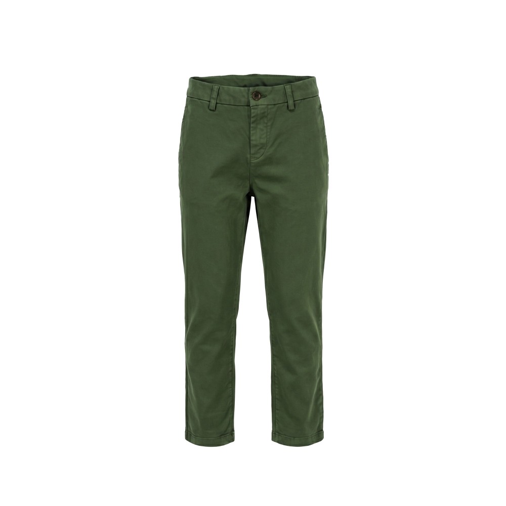 DONDUP Pantalone verde bambino