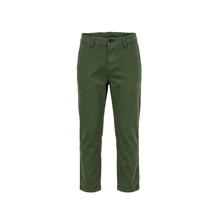DONDUP Pantalone verde bambino