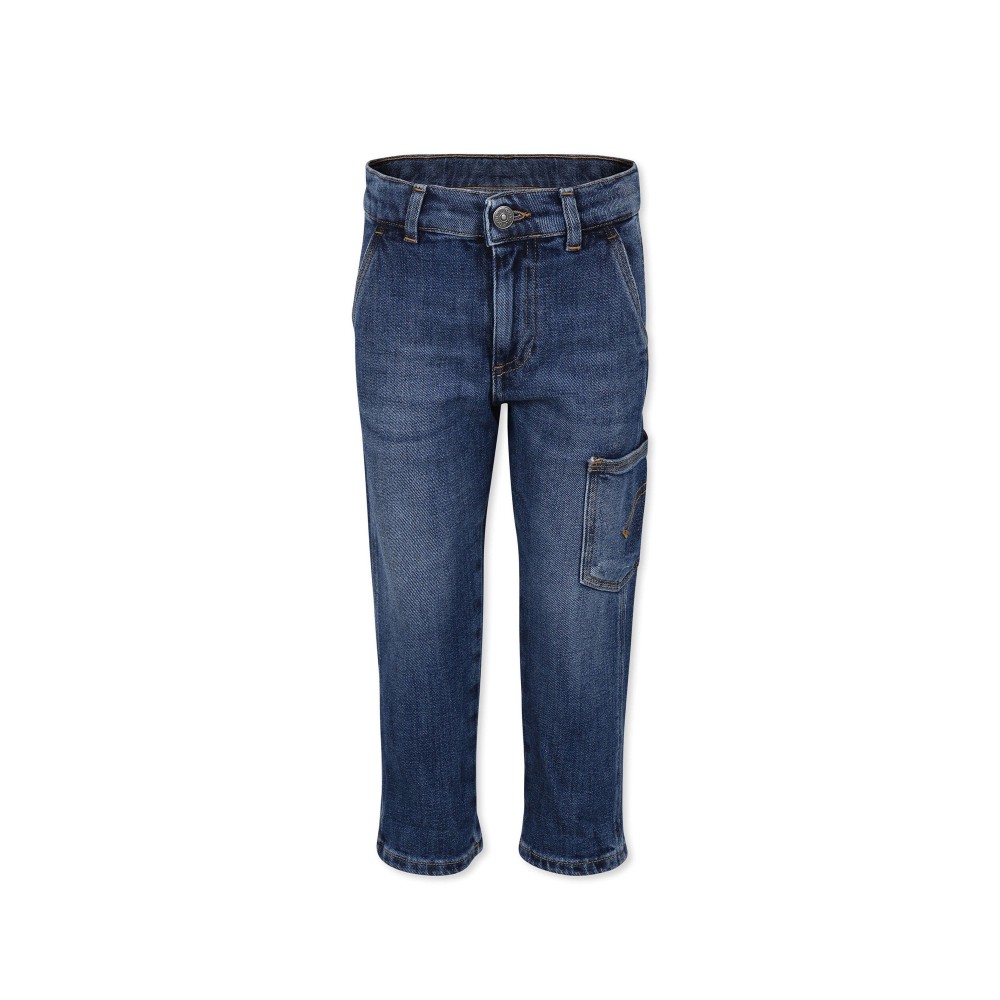 DONDUP Jeans blu con tasca...