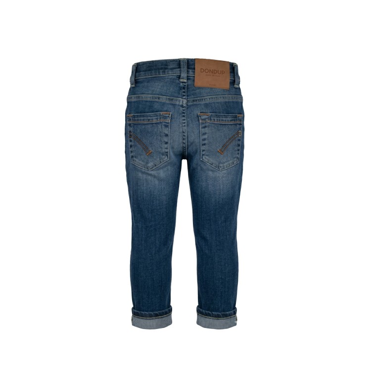 DONDUP Jeans skinny lavaggio medio per bambino