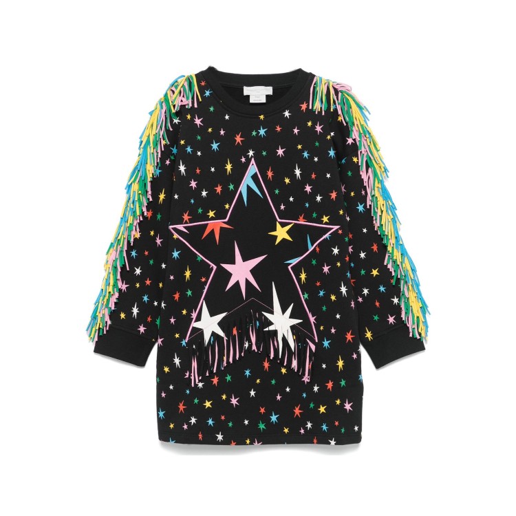 STELLA McCARTNEY Abito con dettaglio a frange bambina