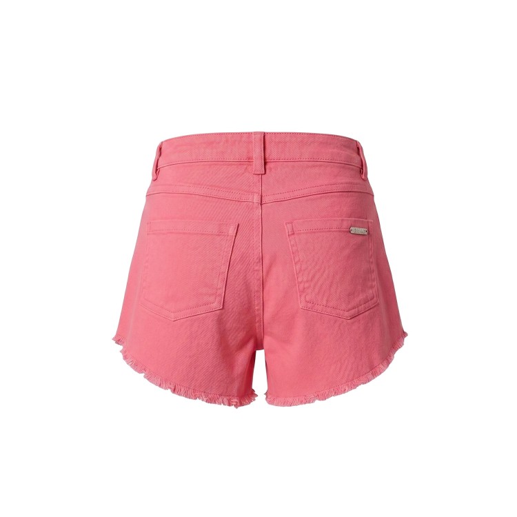 TWIN-SET Pantaloncini fucsia sfrangiati bambina
