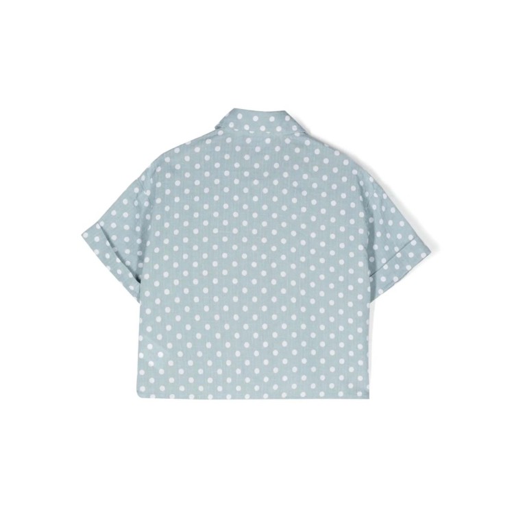 ASPESI Camicia celeste bambina