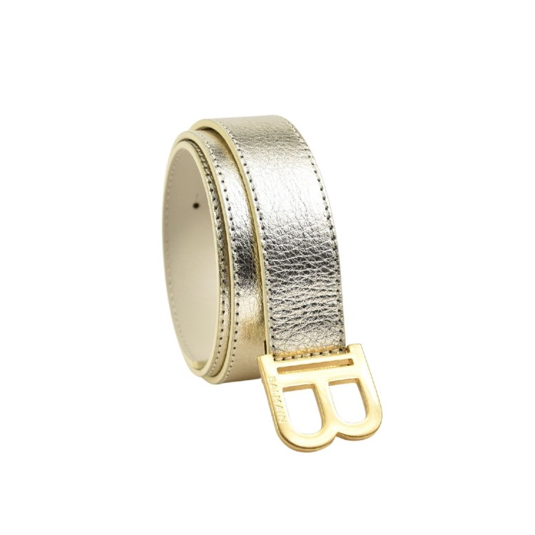 BALMAIN Cintura dorata logata bambina