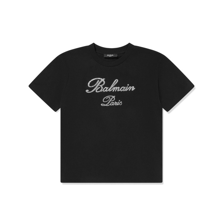 BALMAIN T-shirt con decorazione