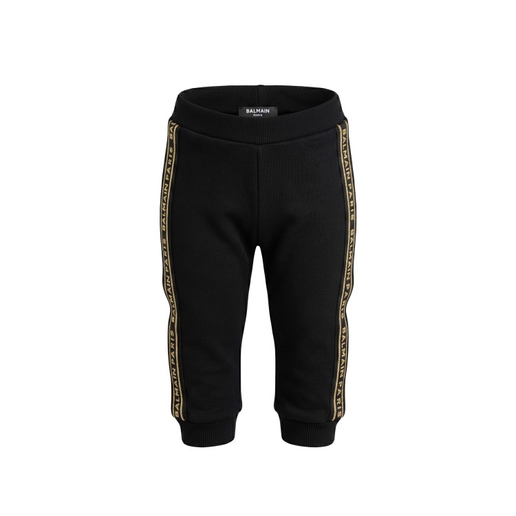 BALMAIN Pantalone nero  neonati