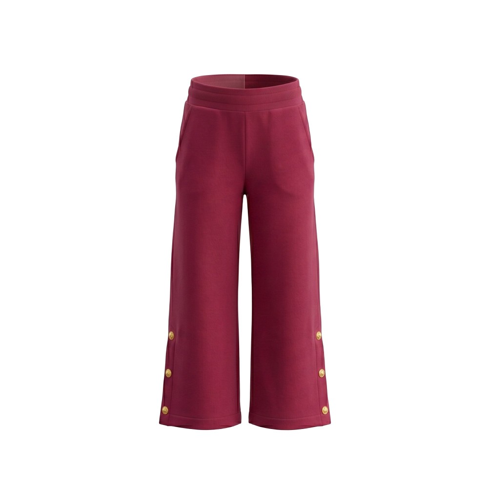 BALMAIN Pantalone bordeaux...