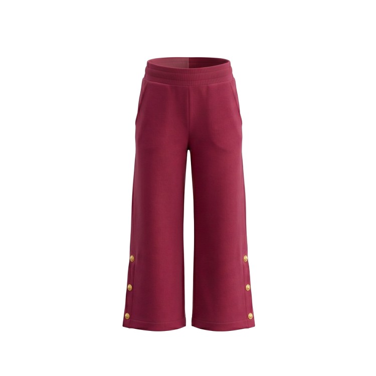 BALMAIN Pantalone bordeaux bambina