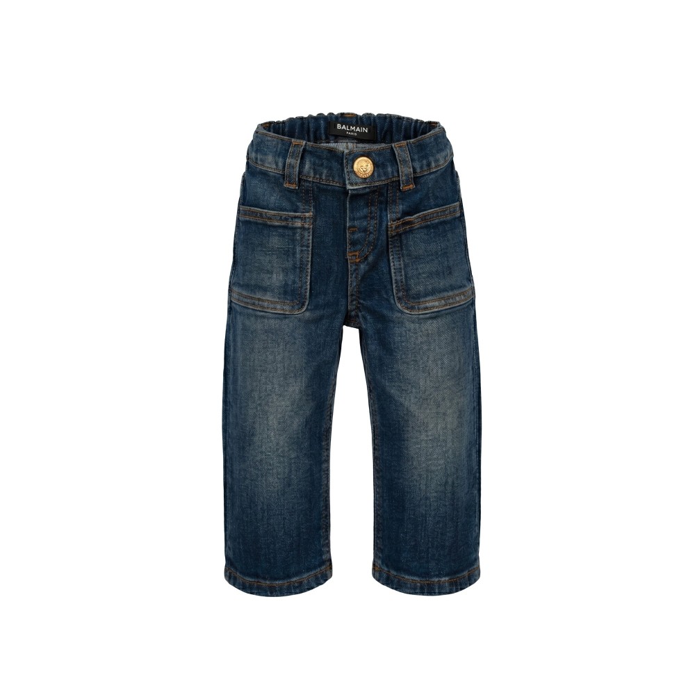 BALMAIN Pantalone jeans...