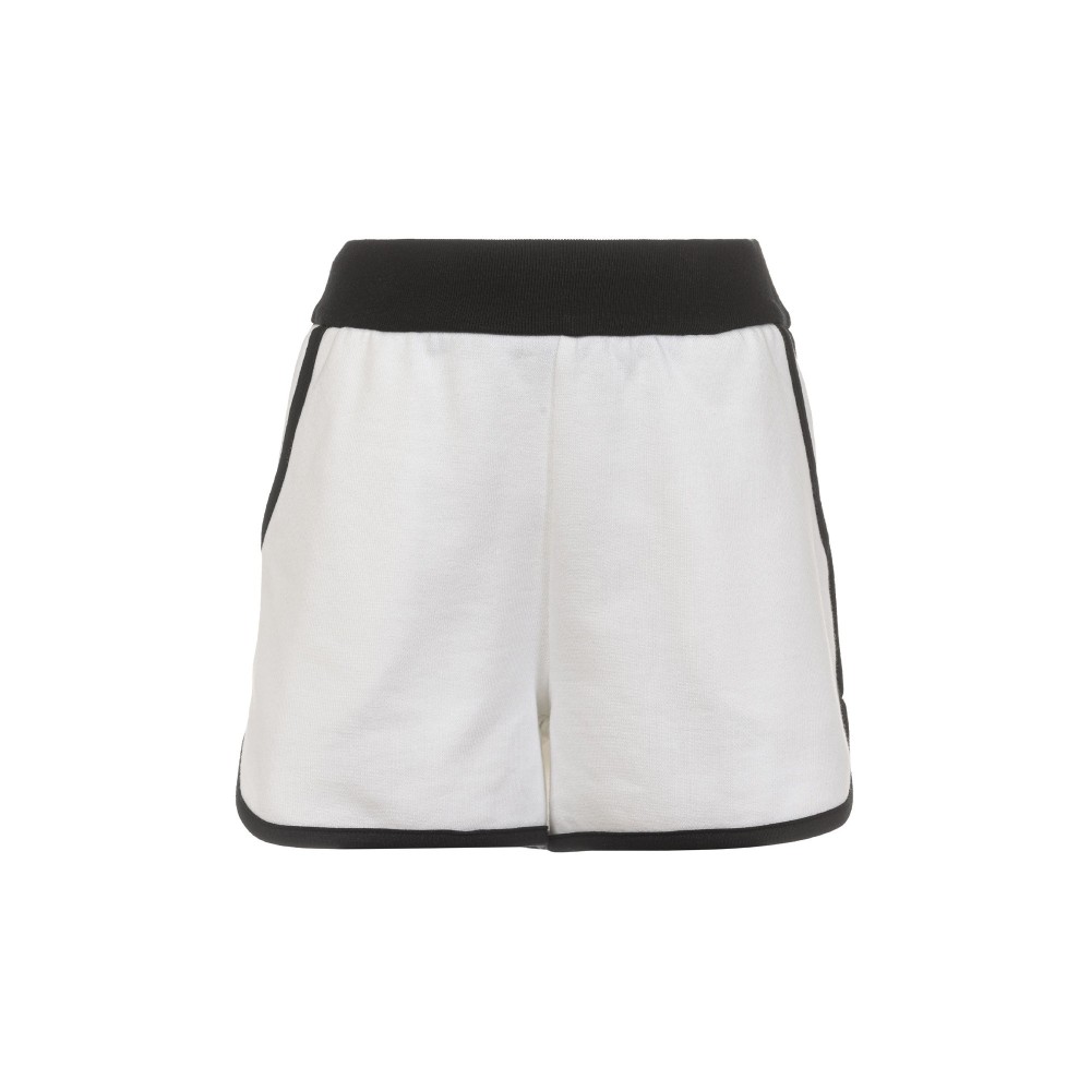 BALMAIN Short bianco e nero...