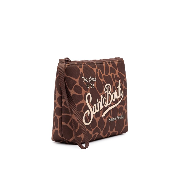 SAINT BARTH Pochette giraffa bambina