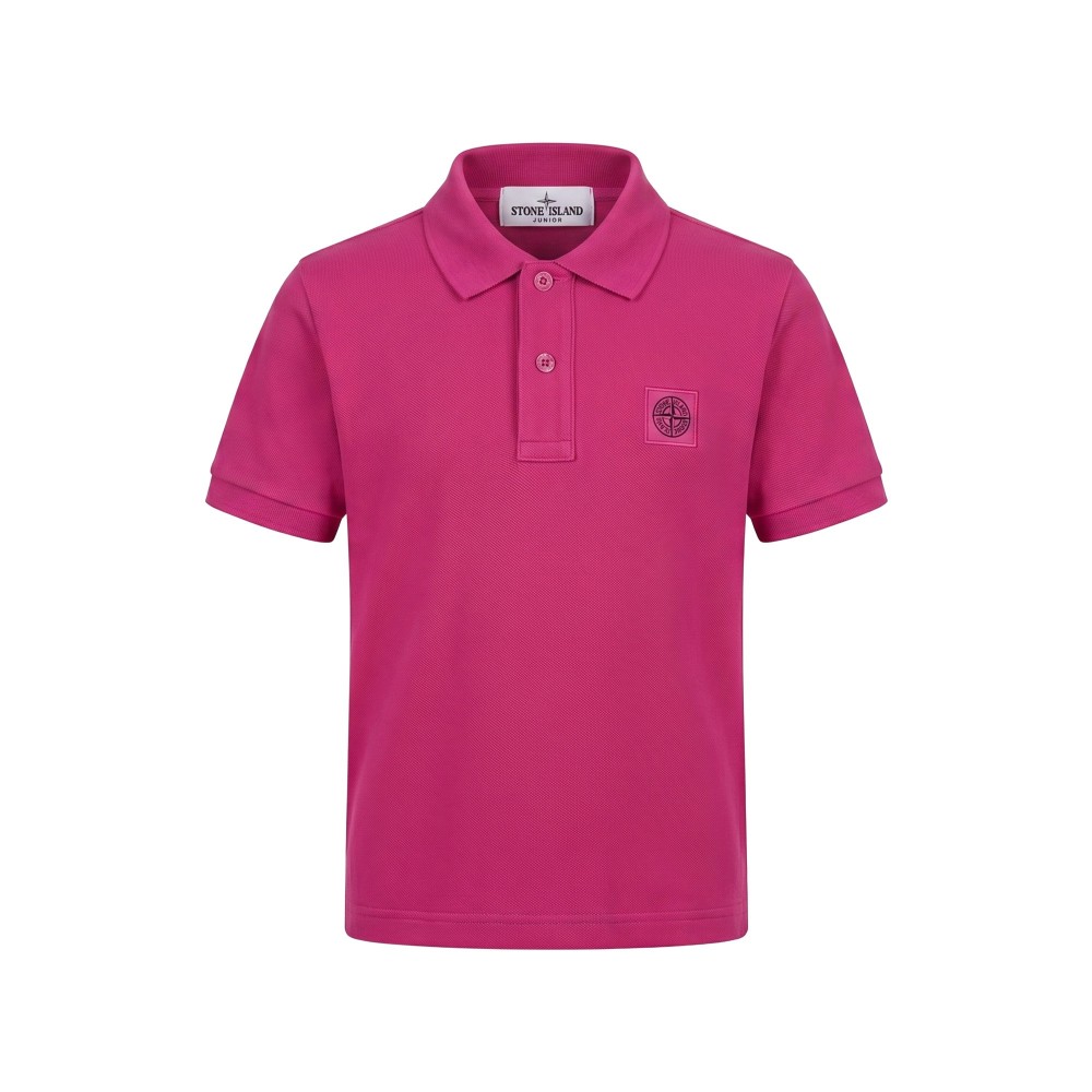 STONE ISLAND Polo fucsia...