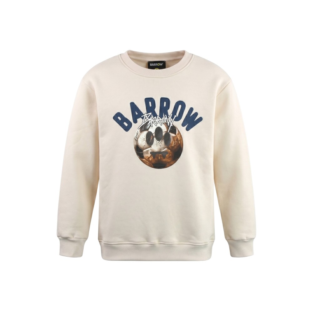 BARROW Felpa crema...