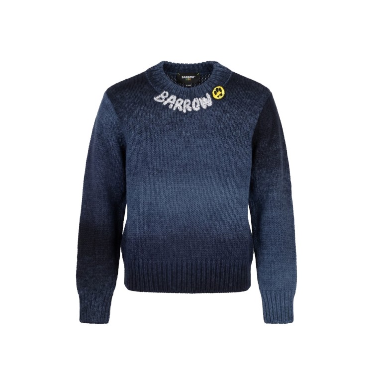 BARROW Maglione con ricamo logo