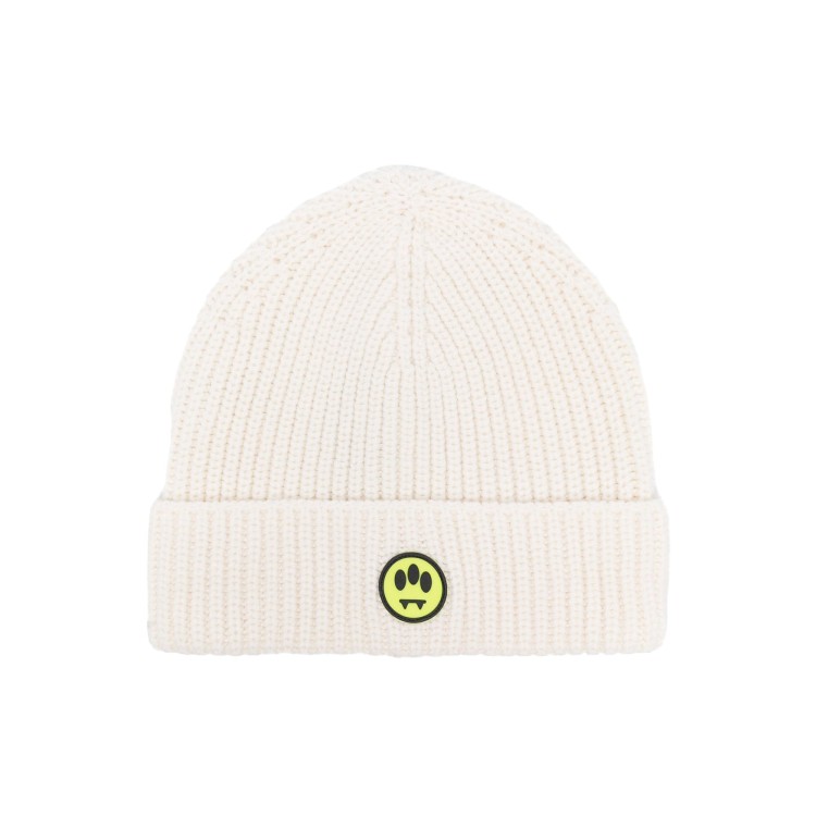 BARROW Cappello con applicazione Smiley a coste