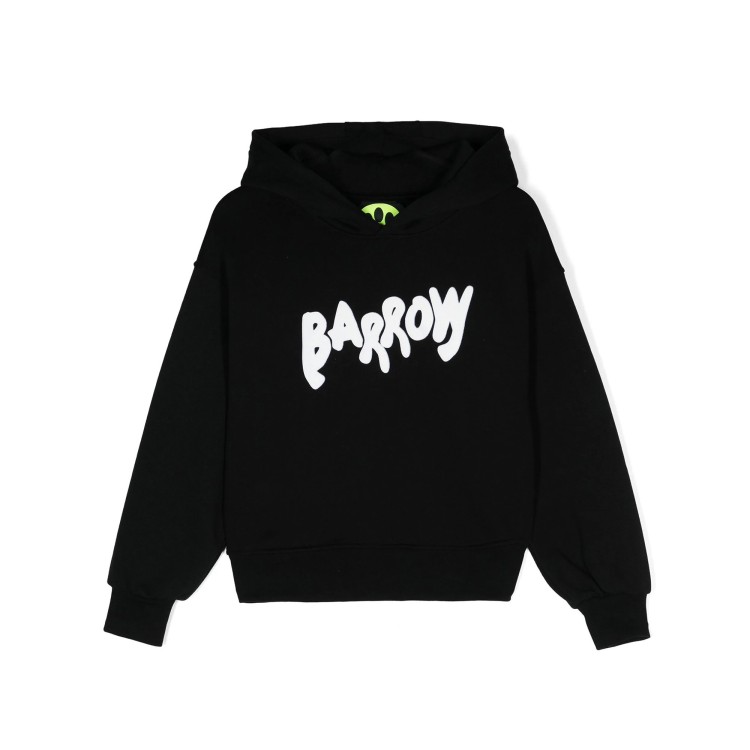 BARROW Felpa con logo floccato