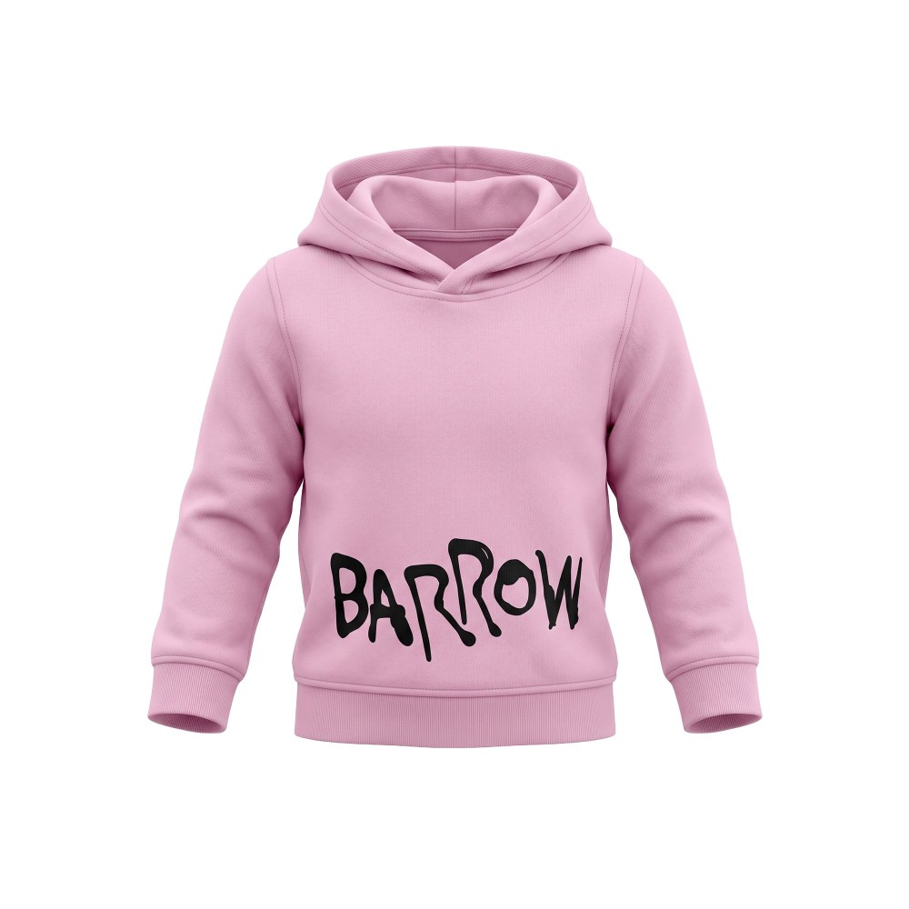 BARROW Felpa rosa bambina