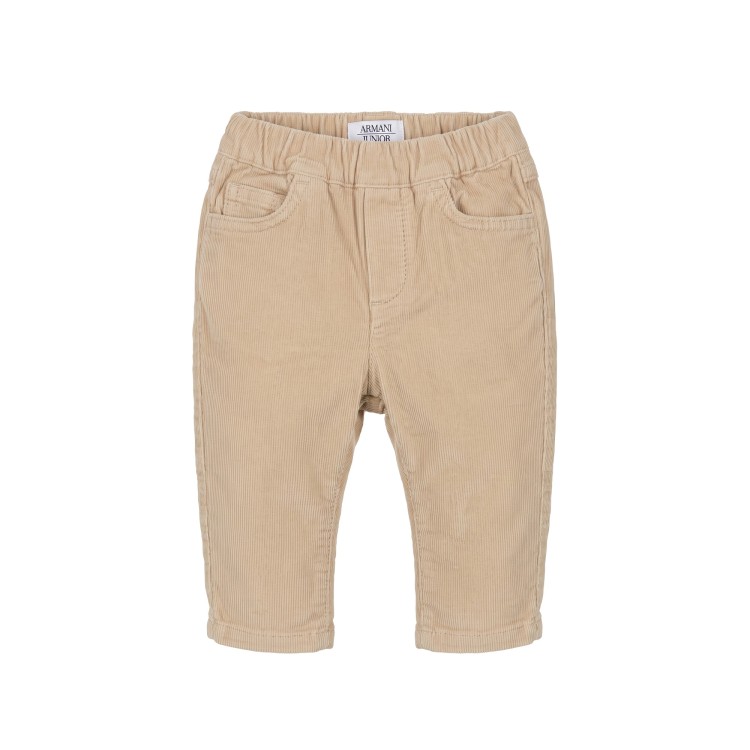 EMPORIO ARMANI Pantaloni beige neonato