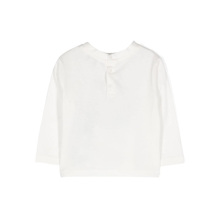 EMPORIO ARMANI T-shirt bianca con stampa neonato