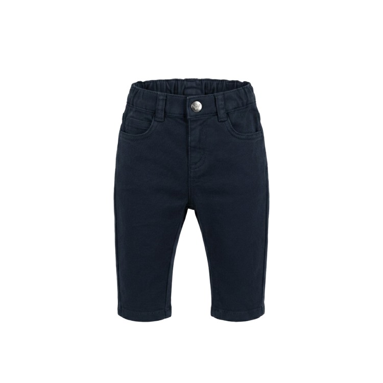 EMPORIO ARMANI Pantalone blu scuro neonato