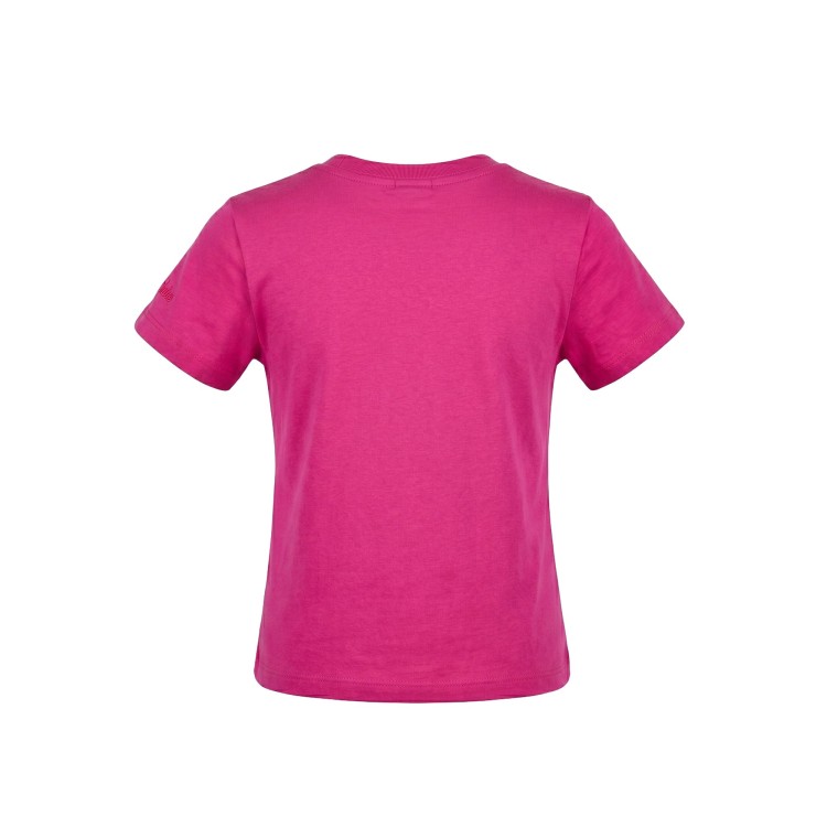 SAINT BARTH T-shirt stampata color fuxia bambina