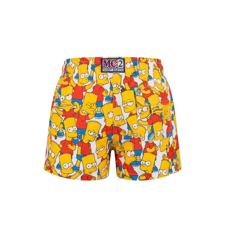 SAINT BARTH Costume da bagno leggero da bambino stampa Barth
