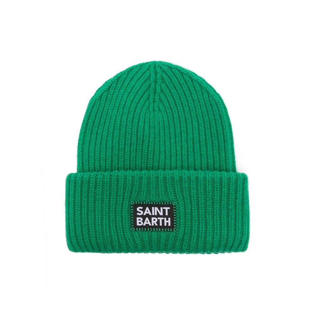 SAINT BARTH Cappello verde...