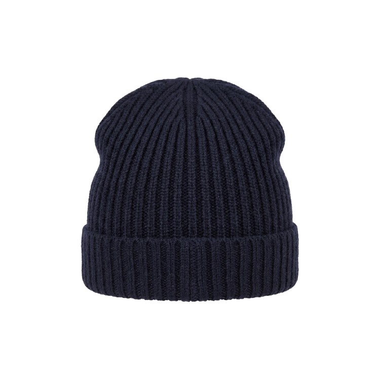 LITTLE BEAR Cappellino blu in lana neonato