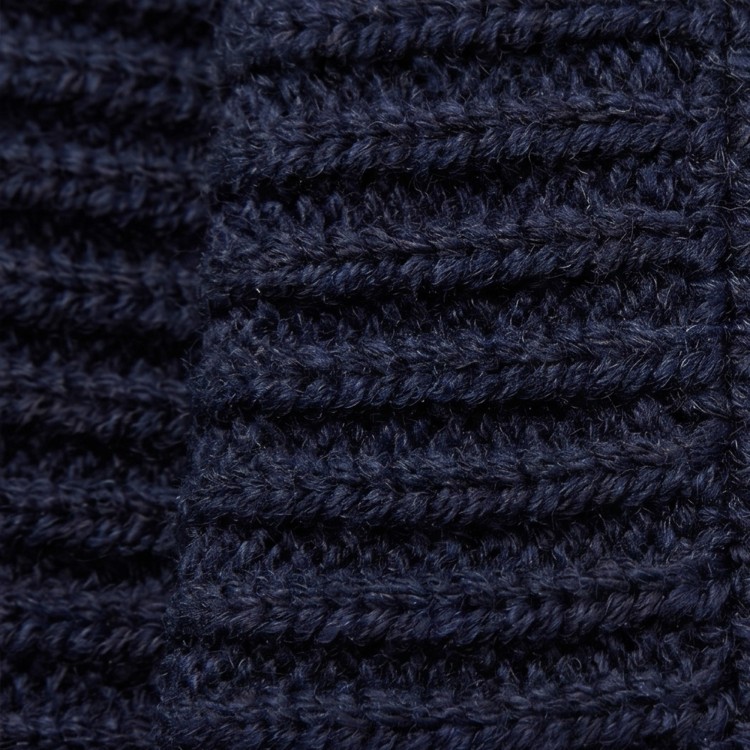 LITTLE BEAR Cappellino blu in lana neonato