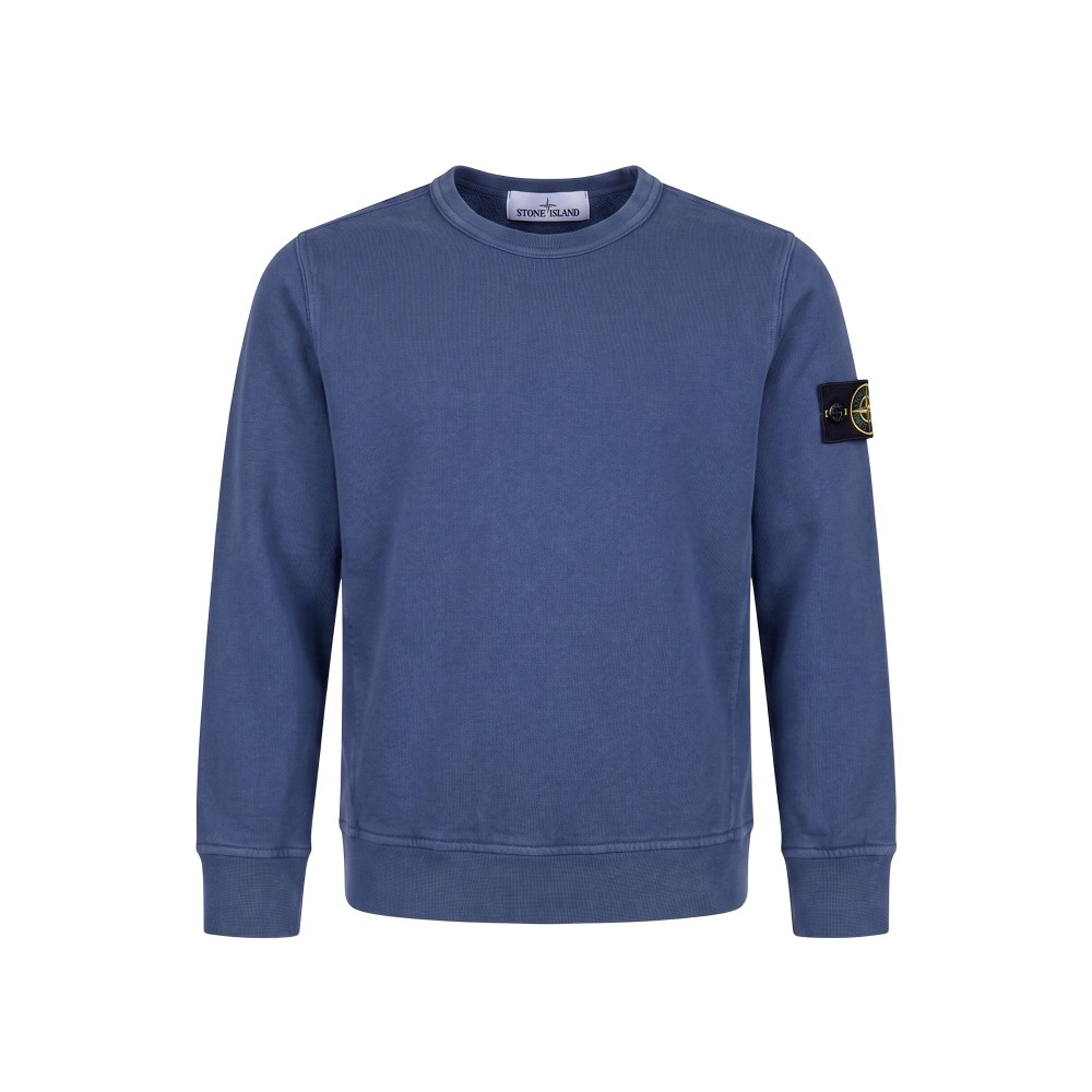 STONE ISLAND Felpa blu...