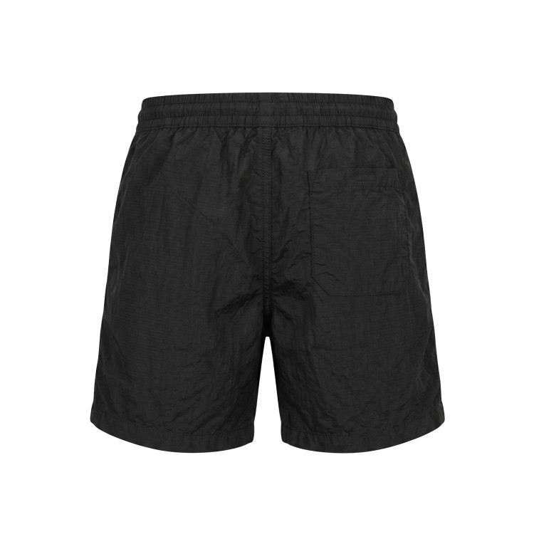 STONE ISLAND Boxer mare neri con logo bambino
