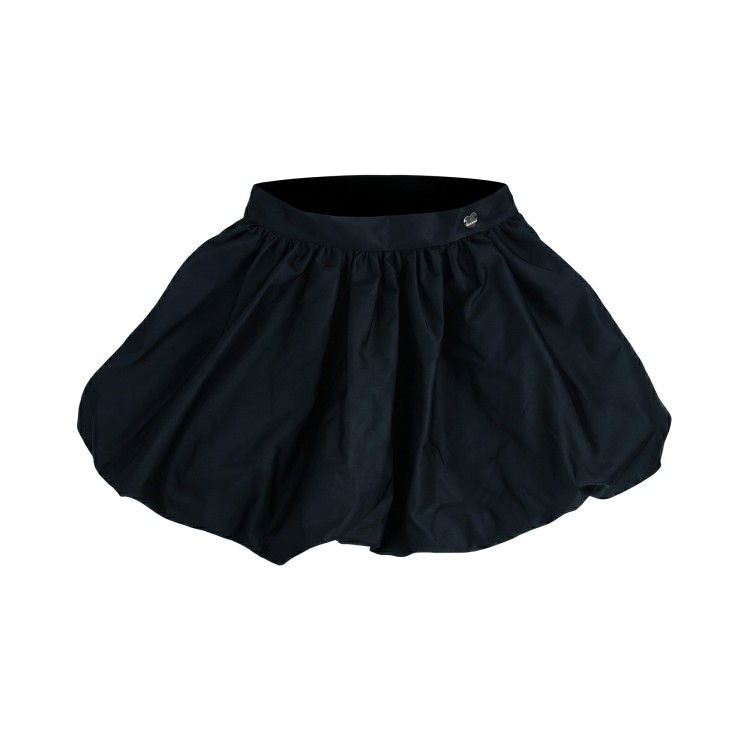 MONNALISA Gonna taffetà nera bambina