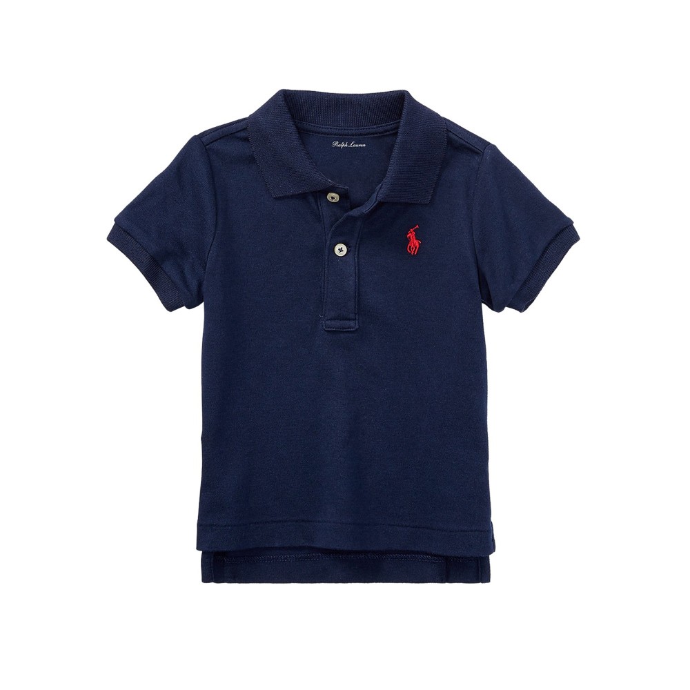 RALPH LAUREN Polo blu con...