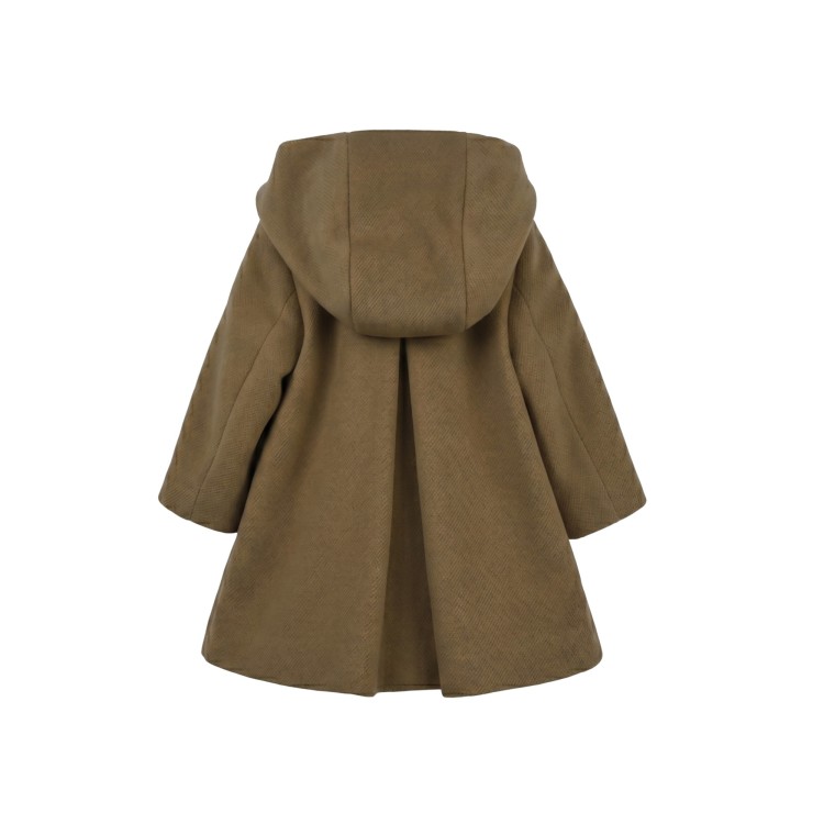 COLORI CHIARI Cappotto cammello doppiopetto neonati