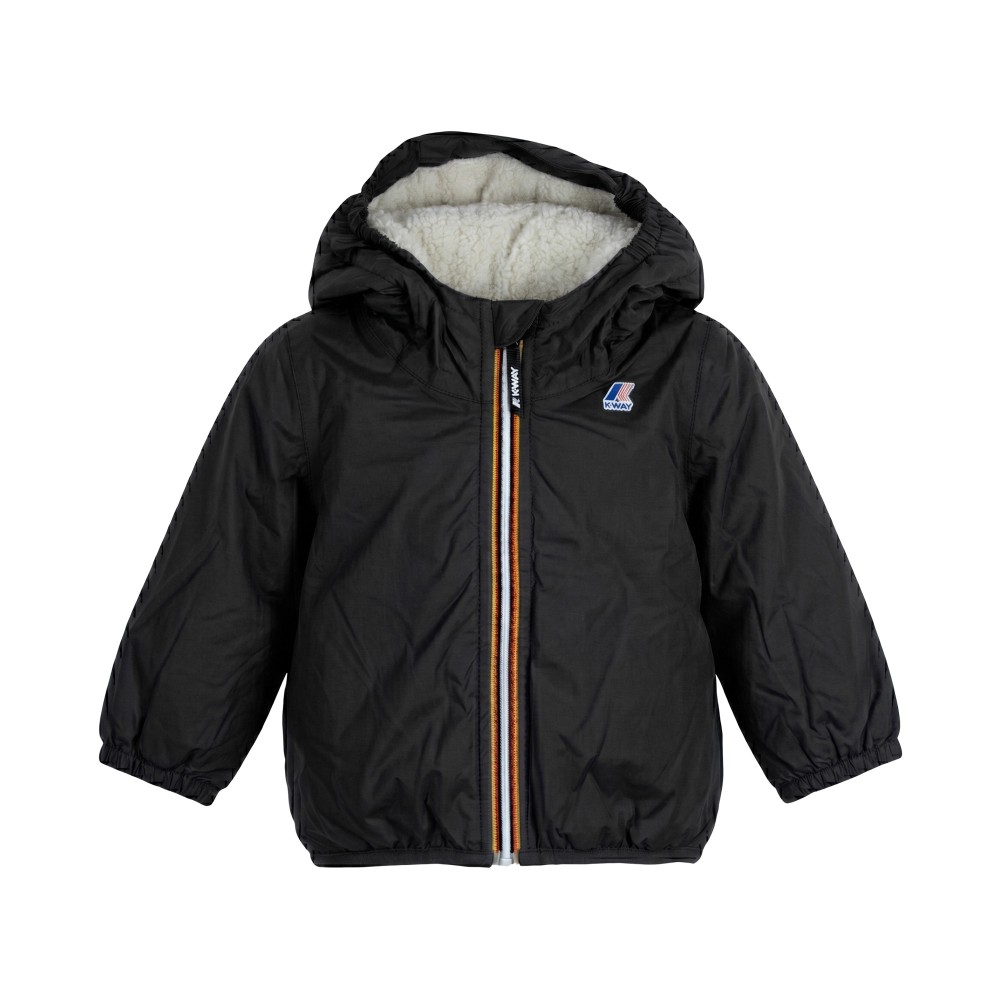 K-WAY Giubbino nero bambino