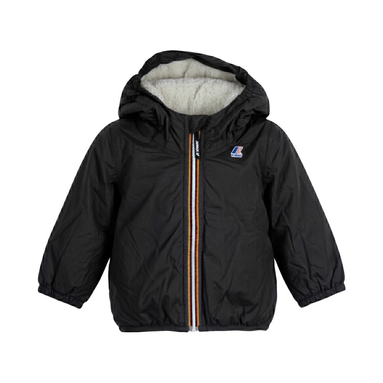 K-WAY Giubbino nero bambino