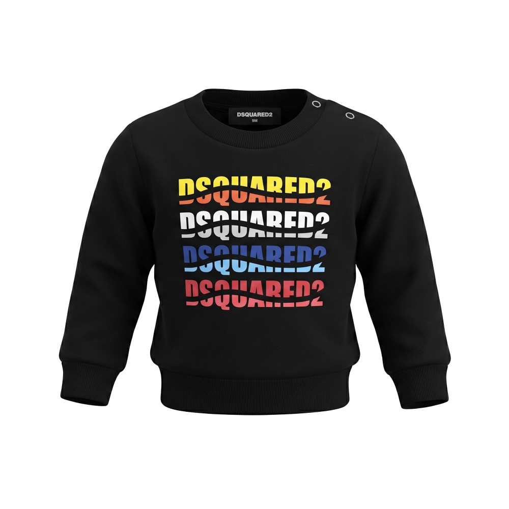 DSQUARED Felpa in cotone...